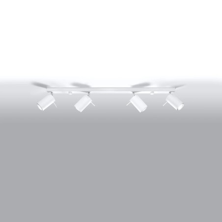 Track light Vinivi, white, 4 lights