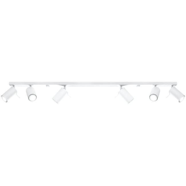 Track light Vinivi, white, 6 lights