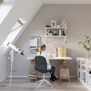 Table lamp Vinivi, white