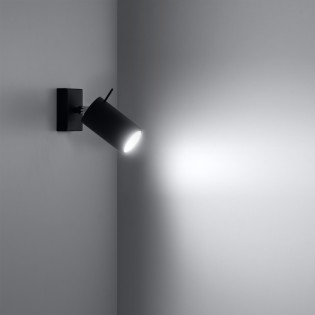 Wall light Vinivi, black