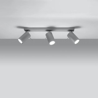 Track light Vinivi, gray, 3 lights