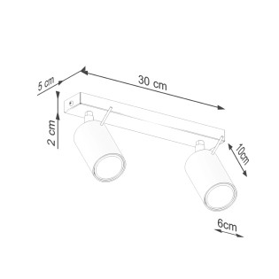 copy of Applique murale Mion, bois naturel