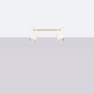 Track light Vinivi, beige, 2 lights