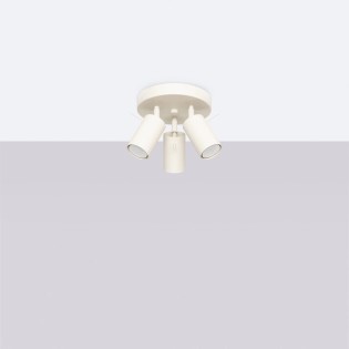 Ceiling light Vinivi, beige, 3 lights