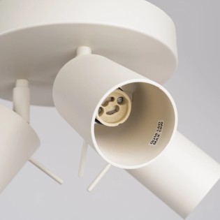 Ceiling light Vinivi, beige, 3 lights