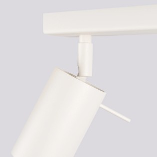 Track light Vinivi, beige, 4 lights