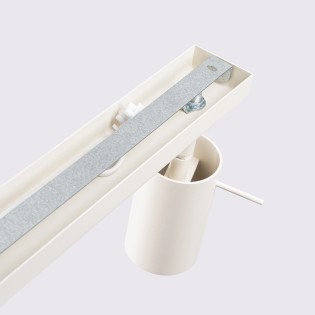 Track light Vinivi, beige, 4 lights