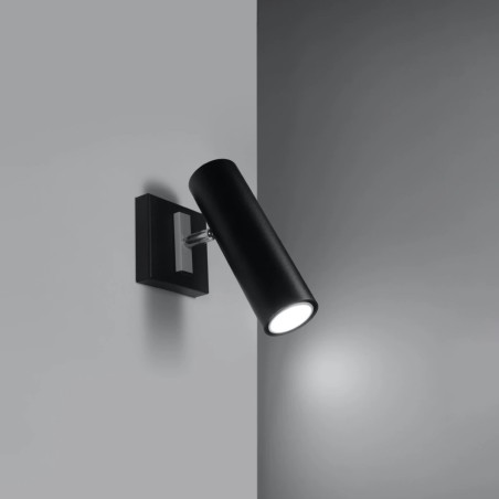 Wall light Zani, black