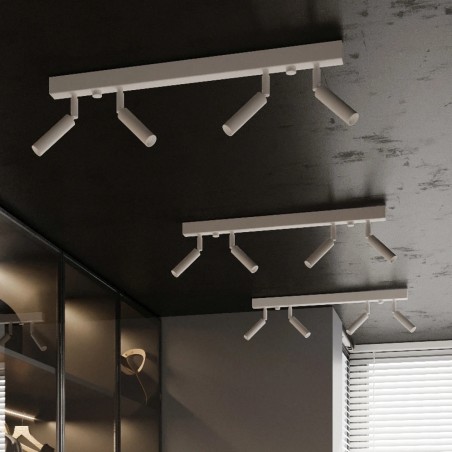 Koin light bar, white, 4 lights