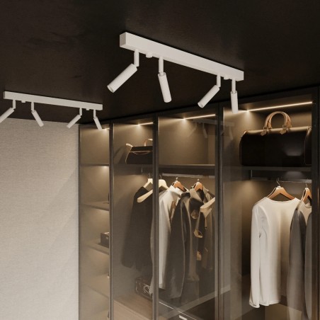 Koin light bar, white, 4 lights