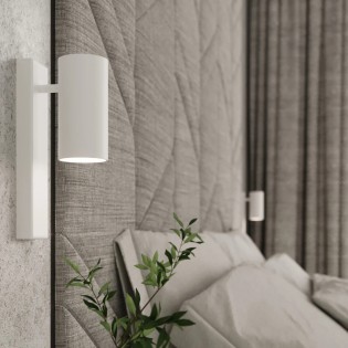 Wall light Moal, white