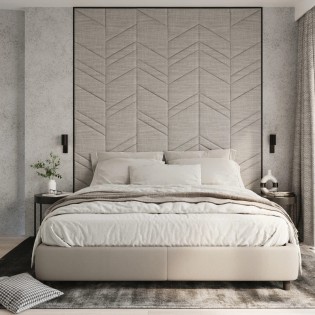 Wall light Moal, black