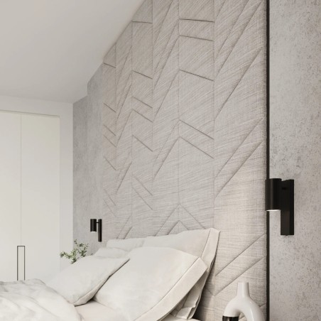 Wall light Moal, black