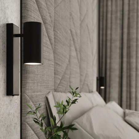 Wall light Moal, black