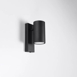 Wall light Moal, black