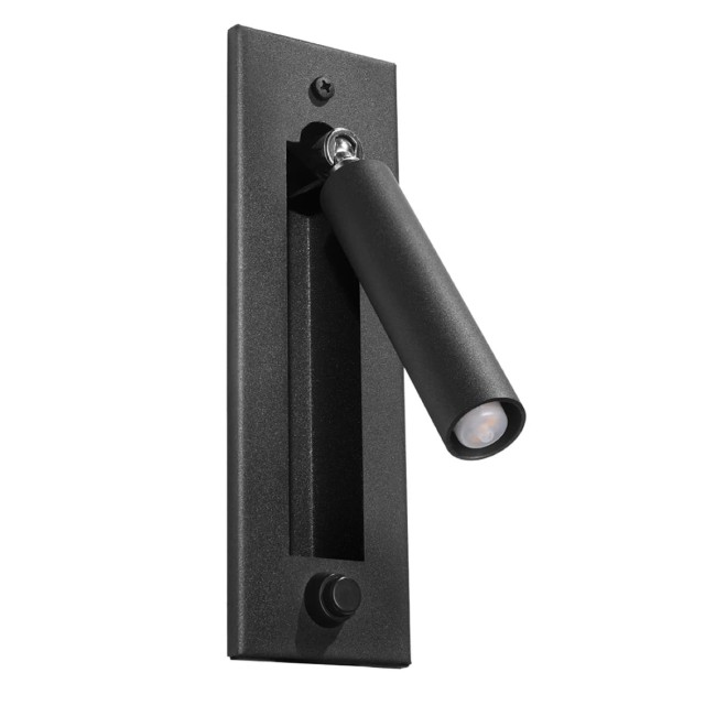 Wall light Inlu, black