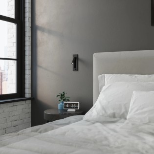 Wall light Inlu, black