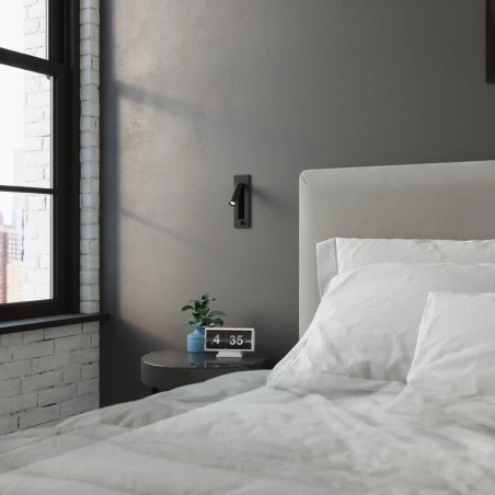 Wall light Inlu, black