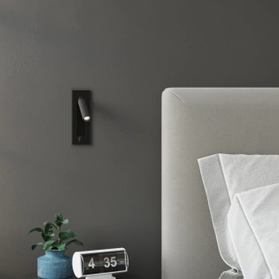 Wall light Inlu, black
