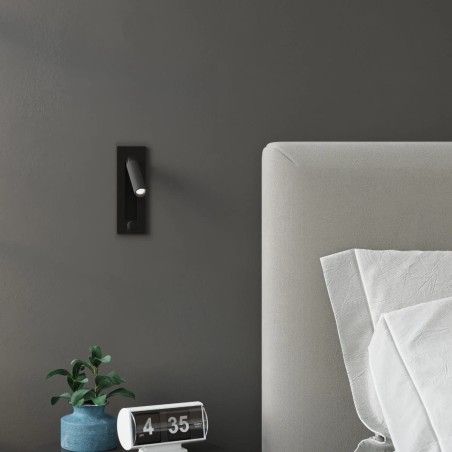 Wall light Inlu, black