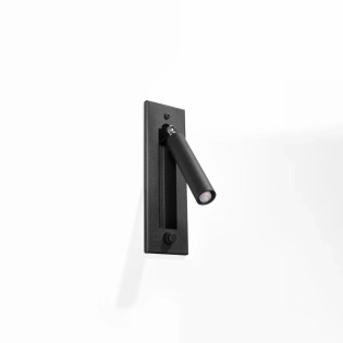 Wall light Inlu, black