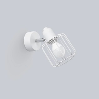 Wall light Naxa, white, 1 light