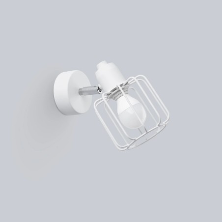 Wall light Naxa, white, 1 light