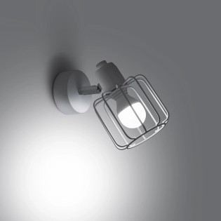 Wall light Naxa, white, 1 light