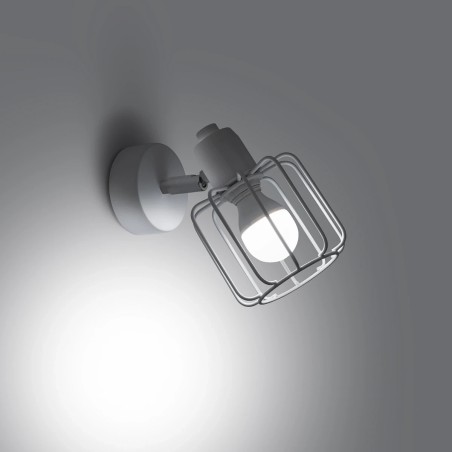 Wall light Naxa, white, 1 light