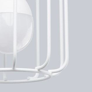 Wall light Naxa, white, 1 light