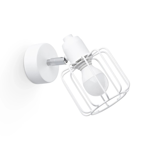 Wall light Naxa, white, 1 light