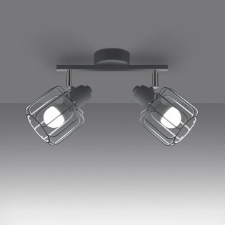 Wall spotlight Naxa, white, 2 lights