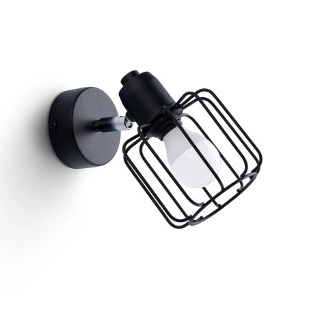 Wall light Naxa, black, 1 light