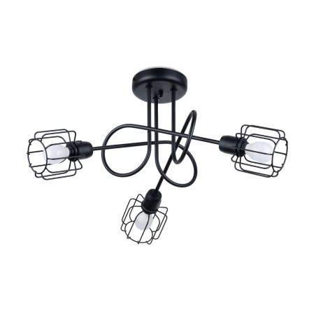 Ceiling lamp Naxa, black, 3 lights