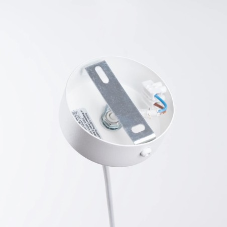 Pendant lamp Zovolu, white, 1 light