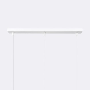 Pendant lamp Zovolu, white, 3 lights