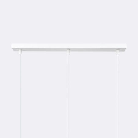 Pendant lamp Zovolu, white, 3 lights