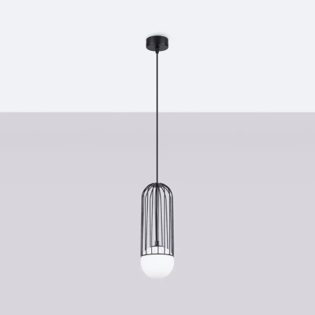 copy of Lámpara colgante Nato gris, 1 luz