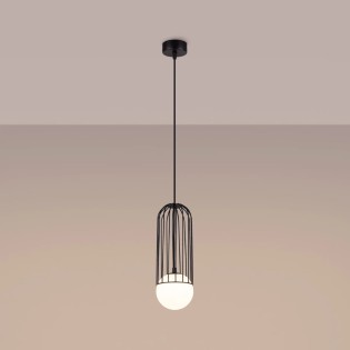 copy of Lámpara colgante Nato gris, 1 luz