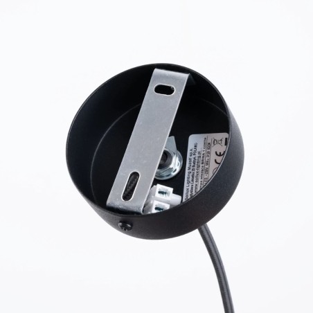 Pendant lamp Zovolu, black, 1 light