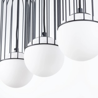 copy of Lámpara colgante Nato gris, 1 luz