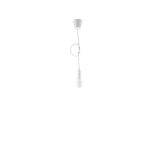 Pendant lamp Tina, white, 1 light