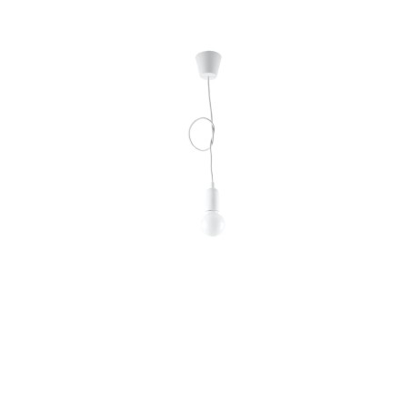 Pendant lamp Tina, white, 1 light
