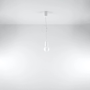 Pendant lamp Tina, white, 1 light
