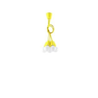 Pendant lamp Tina, yellow,...