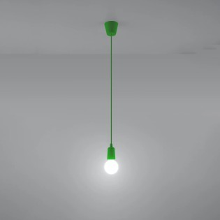Pendant lamp Tina, green, 1...