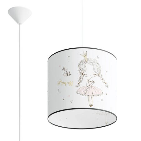 Children's pendant lamp Fame 30, multicolour