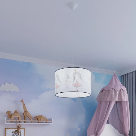 Children's pendant lamp Fame 30, multicolour