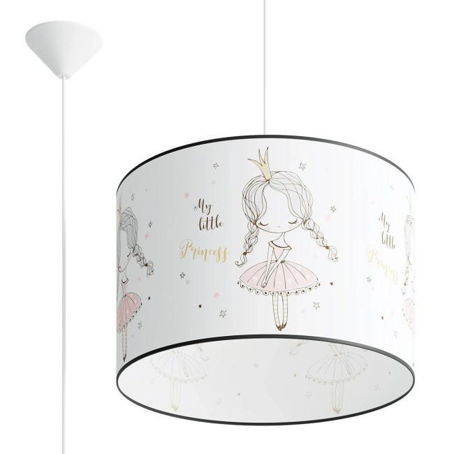 Children's pendant lamp Fame 40, multicolour