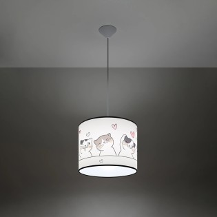Children's pendant lamp Onba 30, multicolour